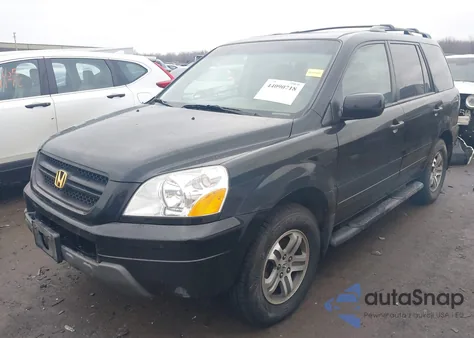 2005 Honda Pilot Ex-L z USA, uszkodzony, nr VIN 2HKYF18675H500988
